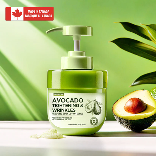 DivGlow™ Avocado Tightening & Wrinkles Reducing Body Lotion Scrub (🇨🇦CDA Recommended)